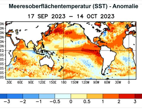 2024: El Niño schwächt sich leicht